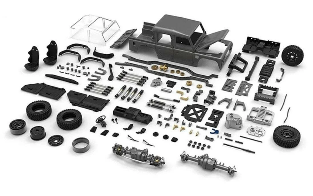 Capo Racing Scale Crawler CUB1 4x4 1:18, Kit De Construction - Off-Road Modèle 4 Capo Racing Scale Crawler CUB1 4x4 1:18, Kit De Construction - Off-Road Modèle – Image 2