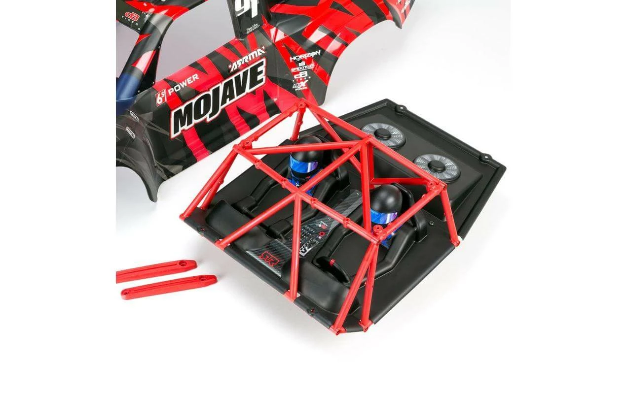 Arrma Trophy Truck MOJAVE 6S V2 4WD BLX Rouge, 1:7, ARTR - Off-Road Modèle 5 Arrma Trophy Truck MOJAVE 6S V2 4WD BLX Rouge, 1:7, ARTR - Off-Road Modèle – Image 3