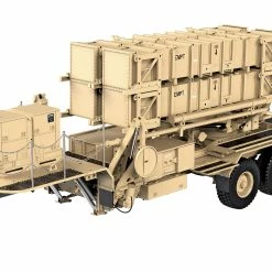 Amewi Semi-remorque Lance-roquettes US M747, Sable 1:12, Kit De Construction - Accessoires Véhicule Utilitaire