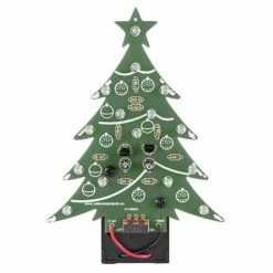 Whadda Kit De Montage Arbre De Noël LED Bleue, Avec Interrupteur Marche/arrêt - Éléctronique RC