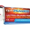 Optipower Alimentation électrique ULTRA Guard 430 Batterie Et Carte Mère - Emetteurs ⋅ Recpteurs -Kyosho Shop unnamed file 7357
