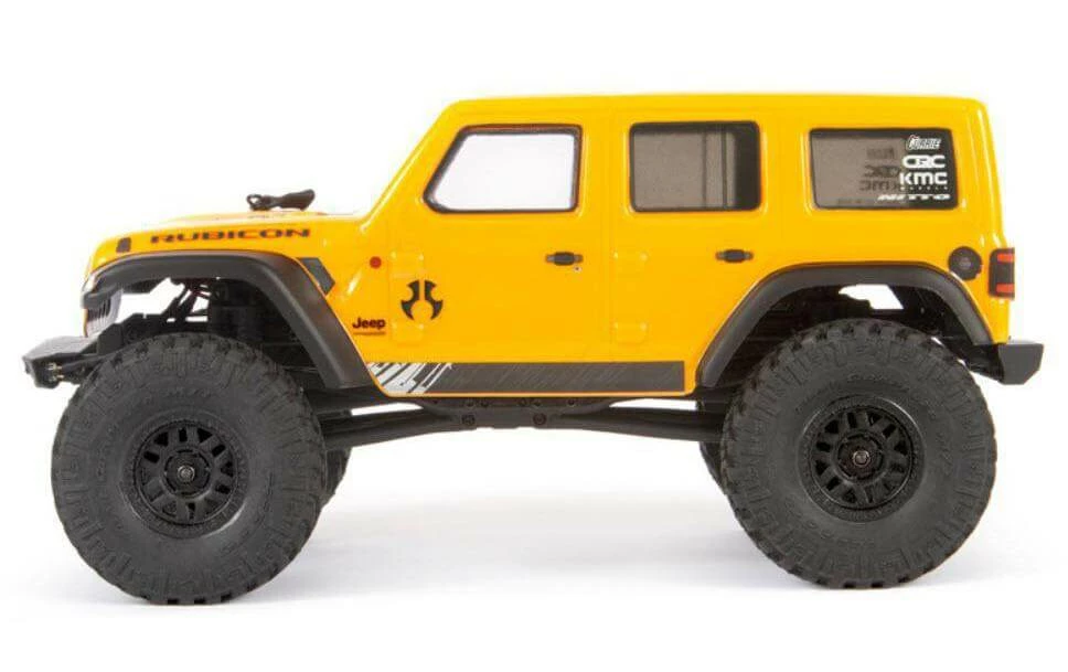 Axial Scale Crawler SCX24 2019 Jeep Wrangler JLU CRC RTR Jaune - Off-Road Modèle 4 Axial Scale Crawler SCX24 2019 Jeep Wrangler JLU CRC RTR Jaune - Off-Road Modèle – Image 2