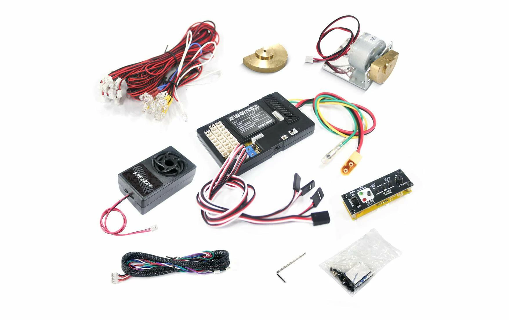 G.T. Power Module Multifonction Euro Camion Pro Avec ESC, Lumière & Son - Accessoires Véhicule Utilitaire 3 G.T. Power Module Multifonction Euro Camion Pro Avec ESC, Lumière & Son - Accessoires Véhicule Utilitaire