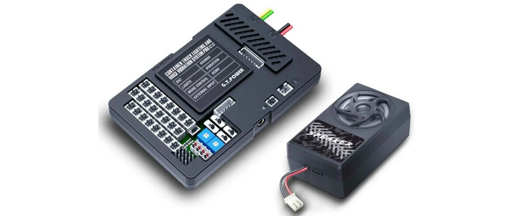 G.T. Power Module Multifonction Euro Camion Pro Avec ESC, Lumière & Son - Accessoires Véhicule Utilitaire 4 G.T. Power Module Multifonction Euro Camion Pro Avec ESC, Lumière & Son - Accessoires Véhicule Utilitaire – Image 2