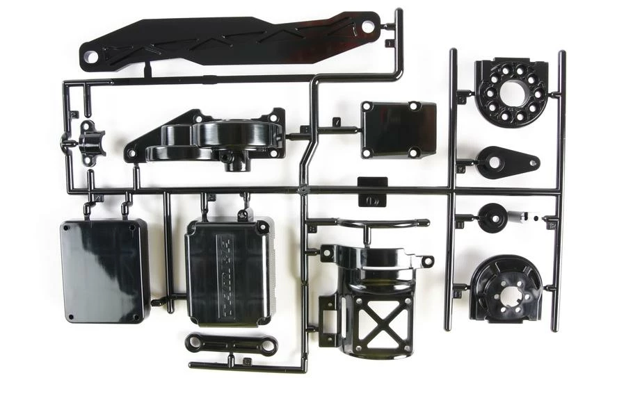 Tamiya Akkuabdeckung TT-02 D-Parts - On-Road Châssis 3 Tamiya Akkuabdeckung TT-02 D-Parts - On-Road Châssis