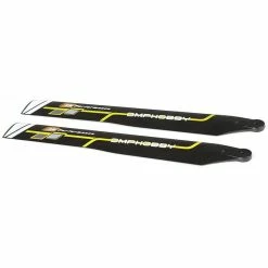 OMPHobby Pales Du Rotor Principal Jaune M1 Evo - Helicos Pièce De Rechange