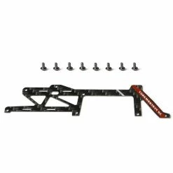 OMPHobby Plaque Latérale Gauche CFK Rouge M1 Evo - Helicos Pièce De Rechange