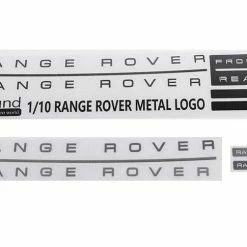 RC4WD Emblème Metal JS Scale Range Rover Classic Set - Matières