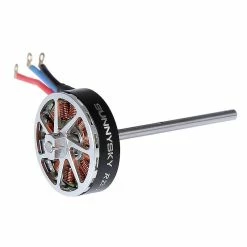 OMPHobby Moteur Principal Sunnysky R23-2, Argent M1 Evo - Helicos Pièce De Rechange