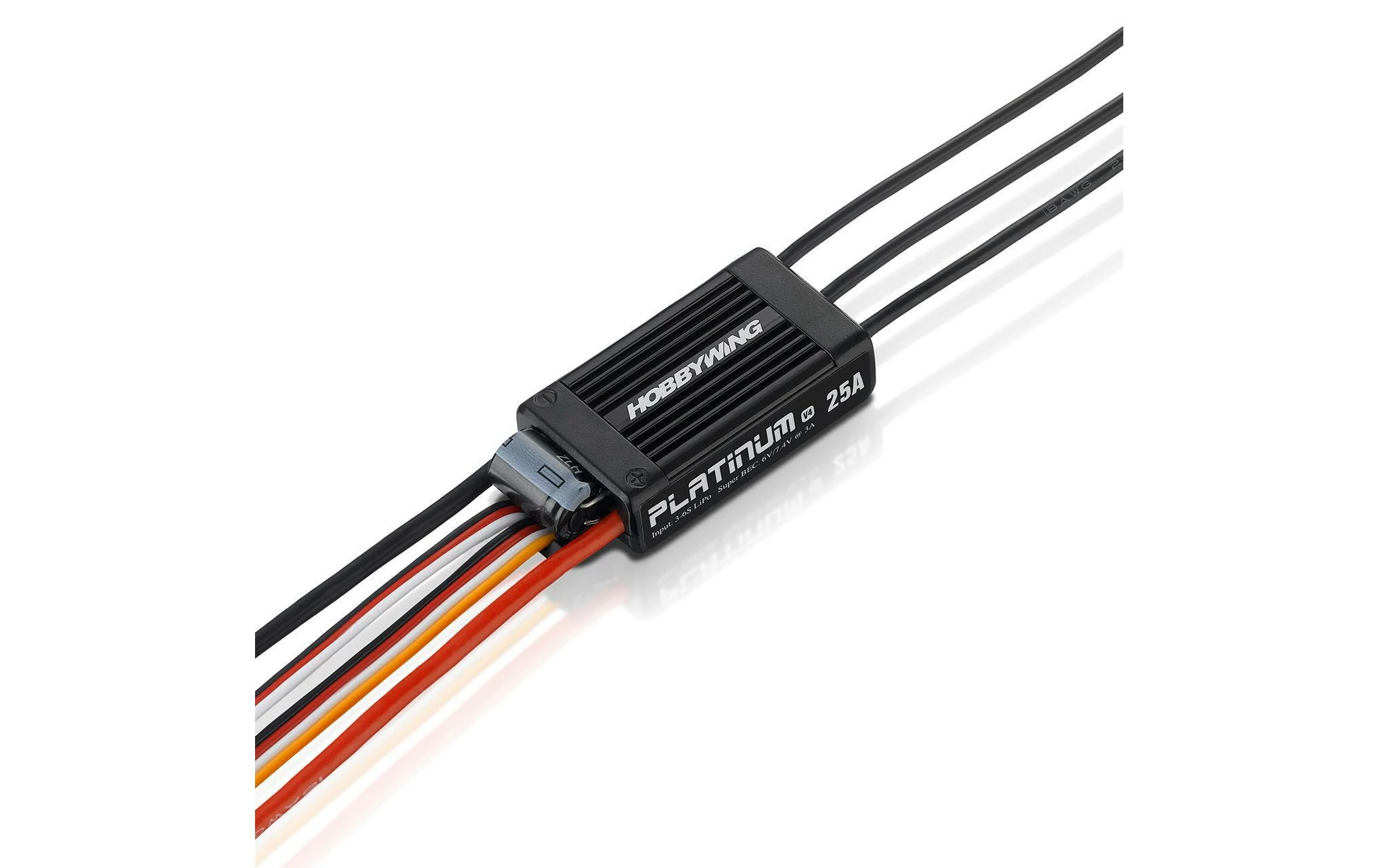 Hobbywing Régulateur Pro 25A V4 3-6s BEC 7A - Moteurs ⋅ Régulateurs 3 Hobbywing Régulateur Pro 25A V4 3-6s BEC 7A - Moteurs ⋅ Régulateurs