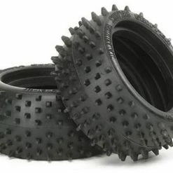 Tamiya Pneus Square Spike Arrière, Buggy, 2 Pièces - On-Road Châssis