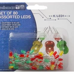 Velleman Diodes K/LED1, LED 80 Pièce/s - Éléctronique RC