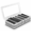 DeLock Gaine Thermorétractable Boîte D'assortiment, Noir, 122 Pièces - Matières 1 DeLock Gaine Thermorétractable Boîte D'assortiment, Noir, 122 Pièces - Matières -Kyosho Shop unnamed file 965