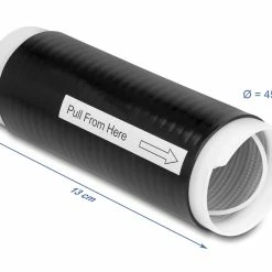 DeLock Manchon Thermorétractable à Froid 0.13 M X 45 Mm Noir, 2 Pièces - Matières -Kyosho Shop unnamed file 970