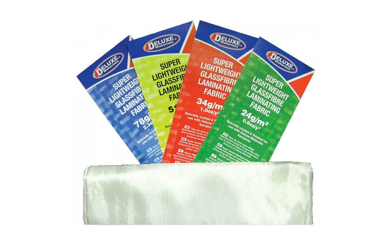 Deluxe Materials Tissu De Fibre De Verre 78g/m² - Matières 3 Deluxe Materials Tissu De Fibre De Verre 78g/m² - Matières